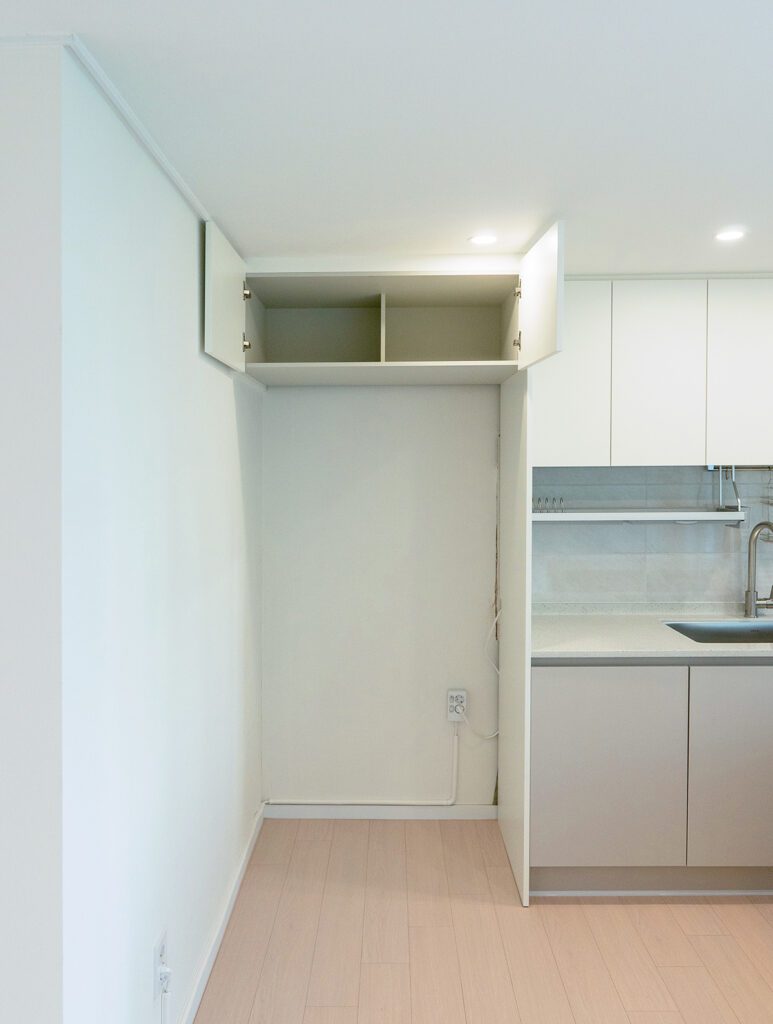 정자동 연꽃마을풍림 아파트 37py 123.01㎡ 싱크대 시공