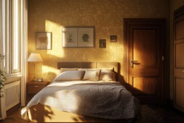 편안한 숙면을 위한 침실 컬러와 조명 선택
