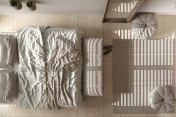 침실, 아침의 첫 걸음을 내딛는곳